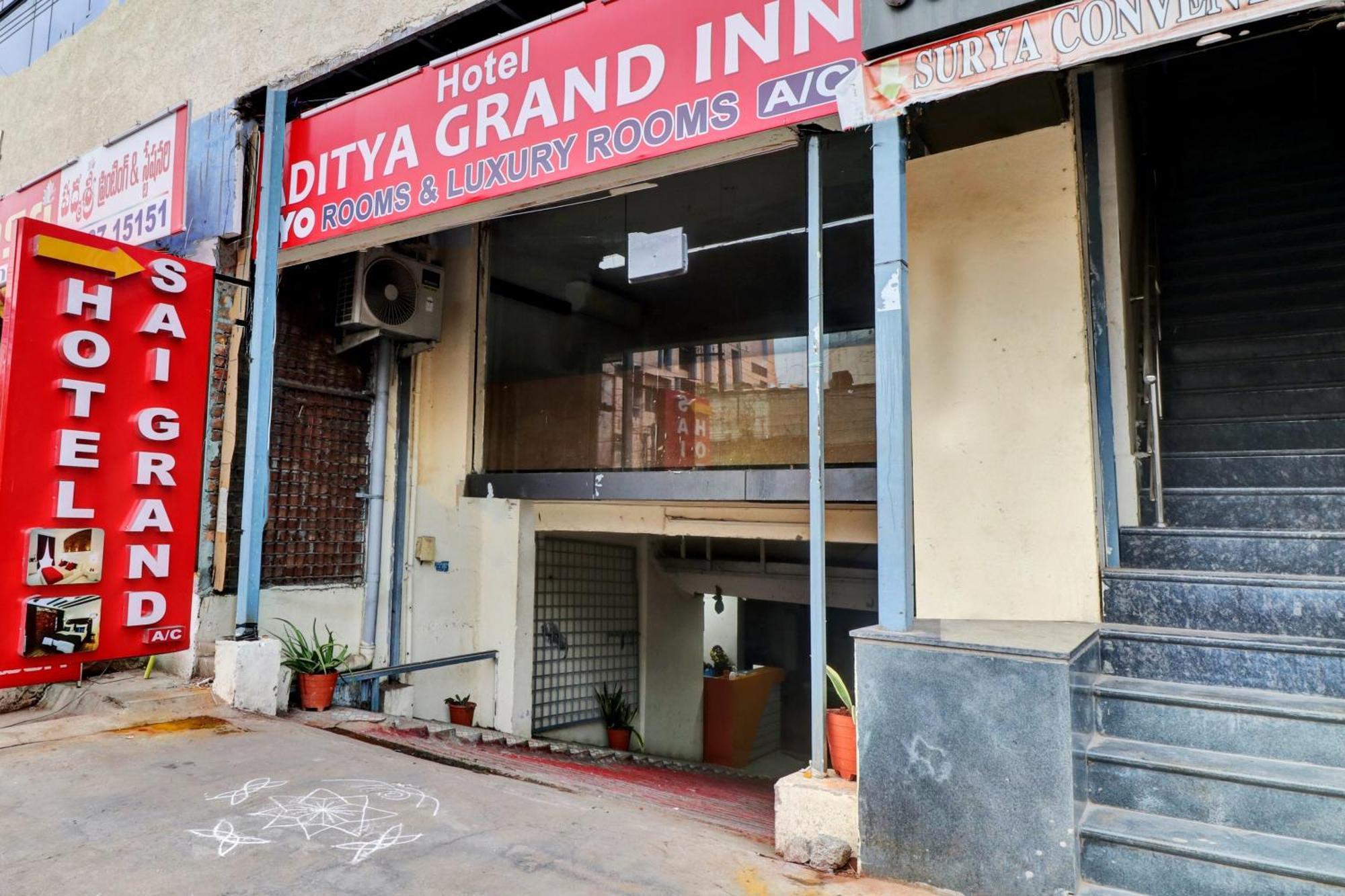 Hotel O Aditya Grand Inn Guntūr Exterior foto