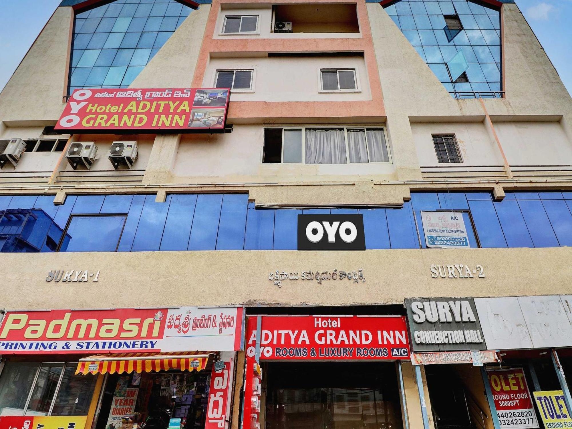 Hotel O Aditya Grand Inn Guntūr Exterior foto
